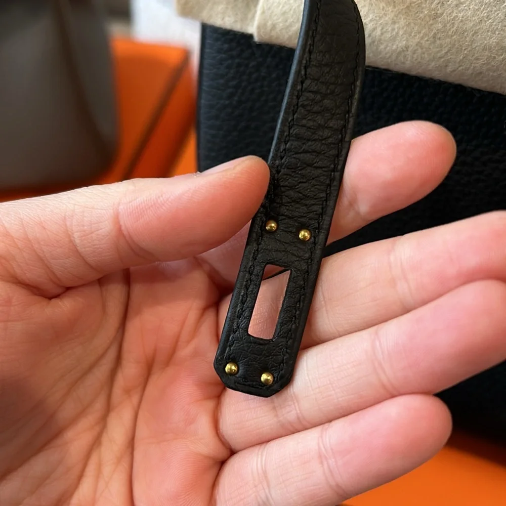 Brand new hermes Birkin 25 black gold hardware 2024 - Picture 6 of 10